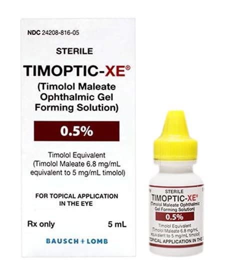 timoptic xe leaflet